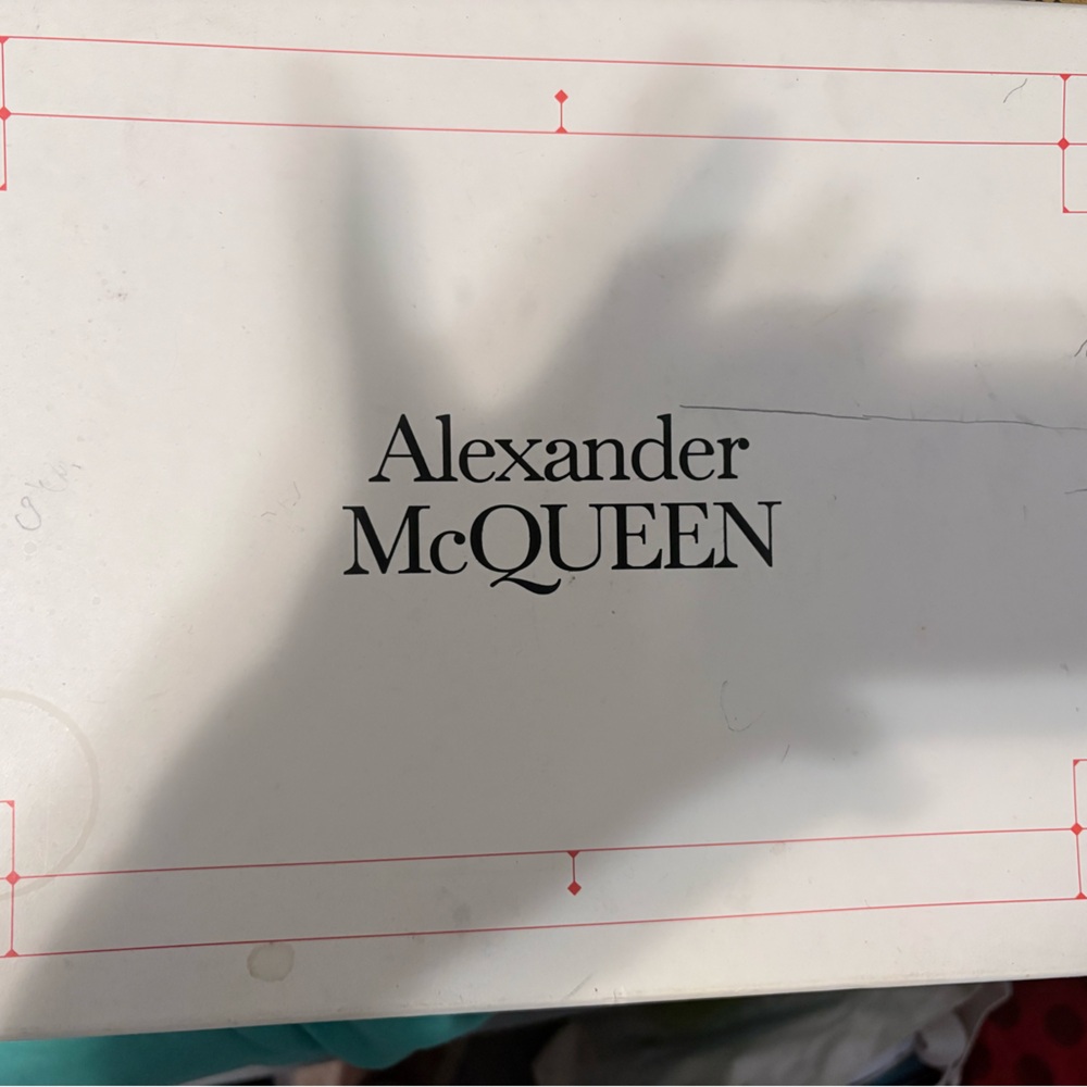 Alexander McQueen White and Red Coffee Table Book